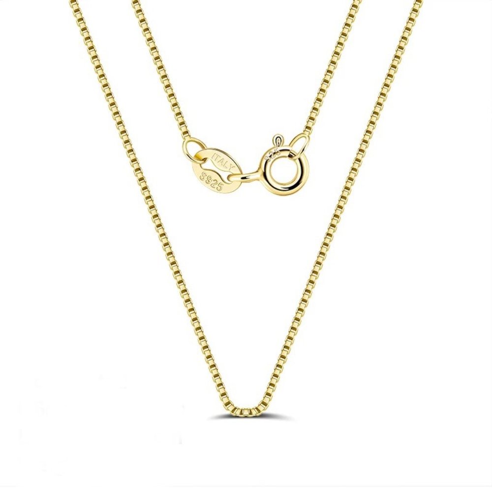 Kids Italian 925 Sterling Silver Box Chain - Picture 4 of 12